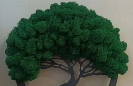 АРТ-встреча: создание панно "Дерево жизни" из мха