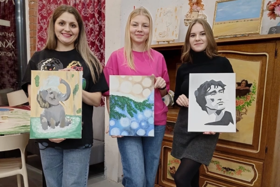 Мастер-класс по живописи