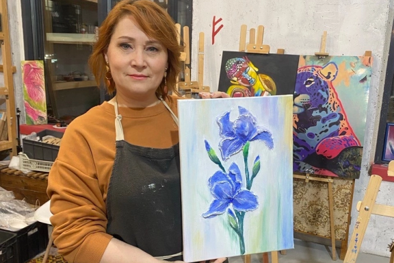 Текстурная картина и барельеф-мастер-класс по созданию картин