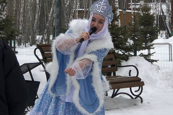 Снежная сказка для малышей до 6 лет 