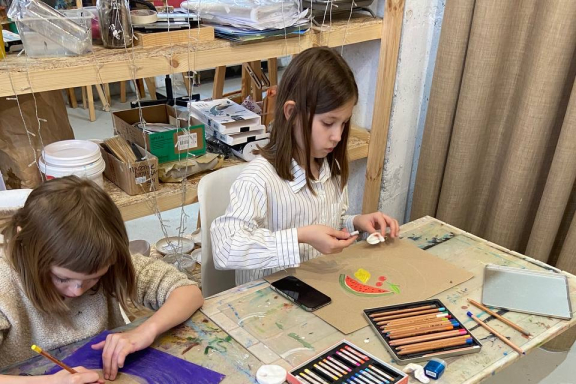 Живопись/ рисунок /скетчинг для детей 