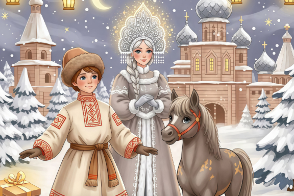 Новогодняя интерактивная сказка "Конек-Горбунок"