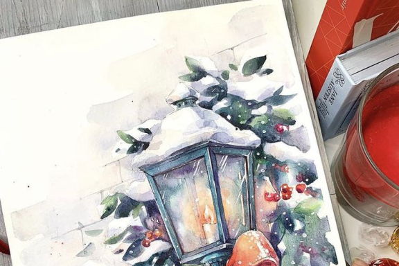 Живопись на свободную тему