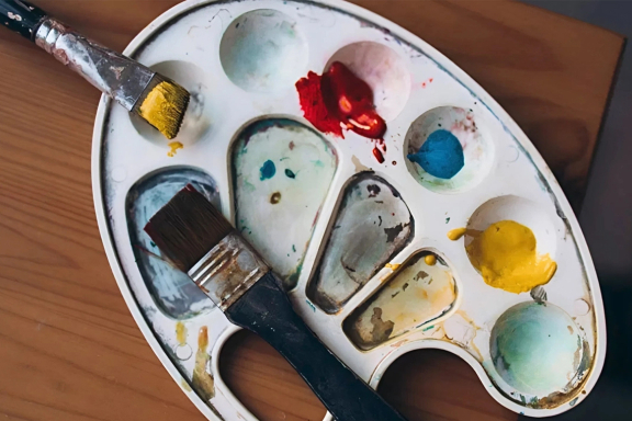 Живопись на свободную тему