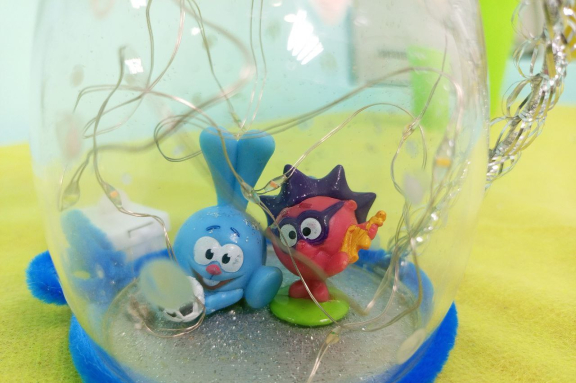 Мастер- класс по созданию креативного подсвечника- ночника