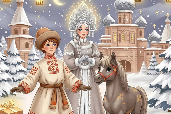 Новогодняя интерактивная сказка "Конек-Горбунок".