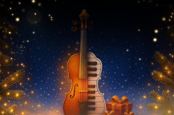 Музыка в темноте. Новогоднее волшебство