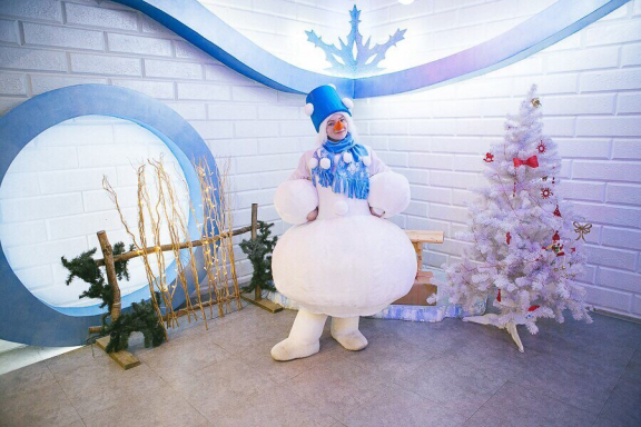 Интерактивная зимняя сказка "День Рождения Снеговика"