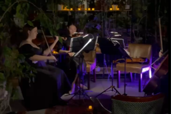 Концерт живой музыки "Новогоднее кинопутешествие"