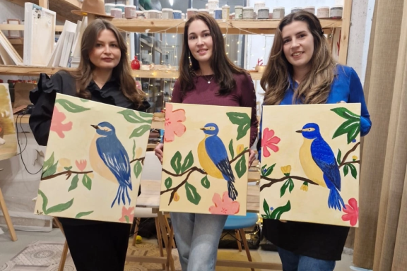 Живопись на свободную тему