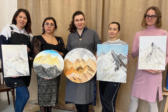 Текстурная картина и барельеф-мастер-класс по созданию картин