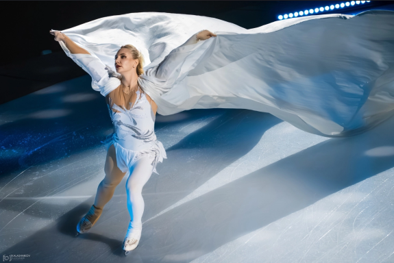 Щелкунчик на льду с симфоническим оркестром.