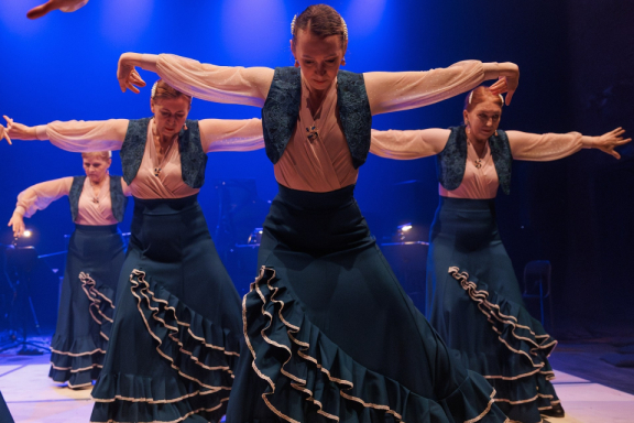 Шоу-концерт" Новогодняя симфония ритмов".Ирландские танцы. Балет.Трайбл. Фламенко. Бурлеск