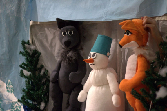 Кукольный спектакль "Снеговик-Почтовик"