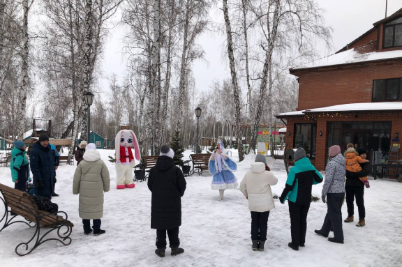 Снежная сказка для малышей до 6 лет 