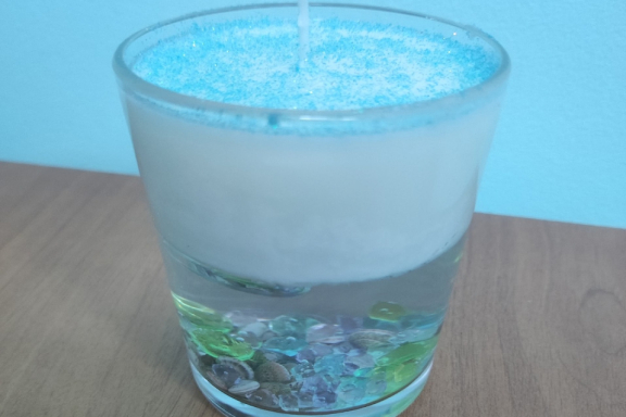 Мастер- класс по созданию 2 свечек к Новому году