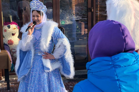 Снежная сказка для малышей до 6 лет 