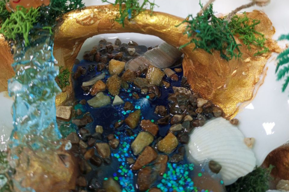 Новинка: Создание арт-объекта(композиции) "Пещера сокровищ"