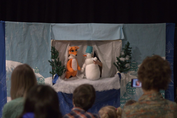 Кукольный спектакль "Снеговик-Почтовик"