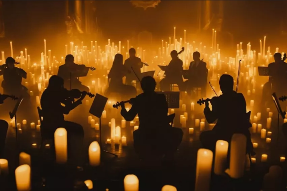 Саундтреки Эйнауди при свечах - Двойной концерт - Оркестр CAGMO - Концерт в Челябинске