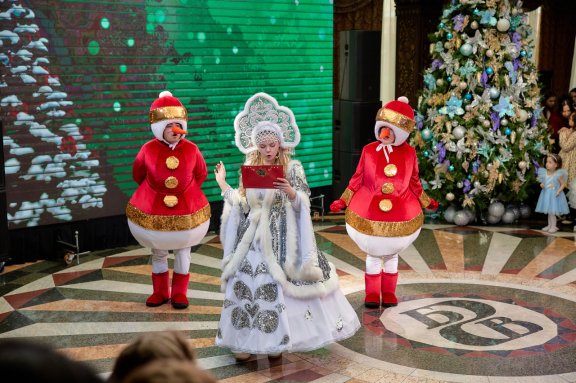 Интерактивная зимняя сказка "День Рождения Снеговика"