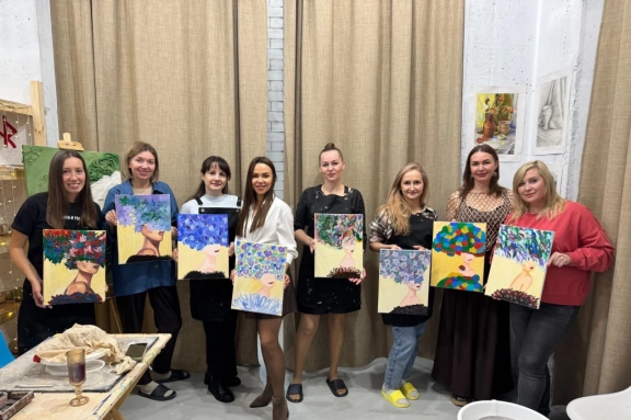 Мастер-класс по живописи