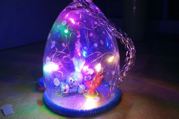 Мастер- класс по созданию креативного подсвечника- ночника