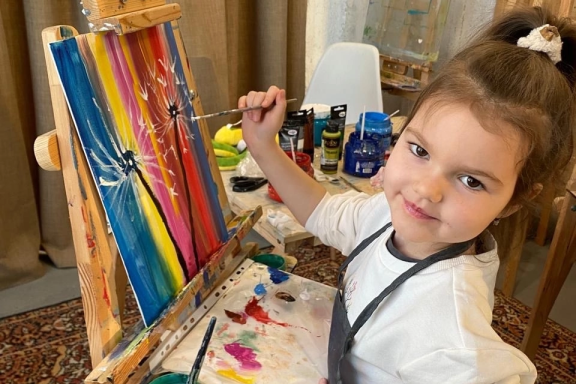 ИЗО/ Живопись / аппликация - творческие мастер-классы для детей 3-6 лет