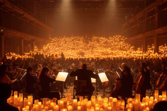 Рок Симфония при свечах - Оркестр CAGMO - Концерт в Челябинске