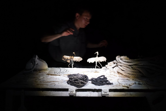 «Журавль и цапля» гастроли Курганского театра «Гулливер»