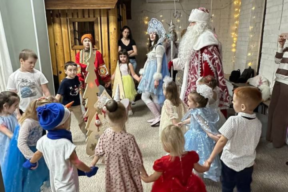 Новогодняя интерактивная сказка "Конек-Горбунок".