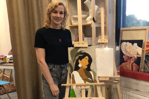 Живопись на свободную тему