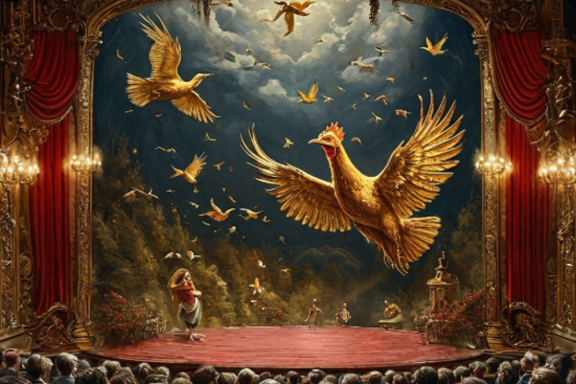 Сказка о золотом петушке