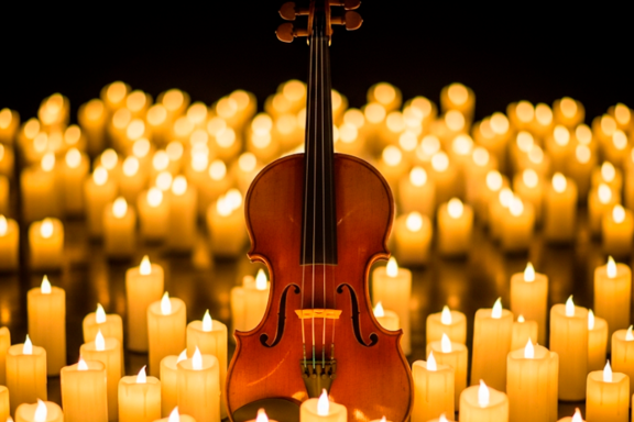 MAGNIFIQ orchestra. Новогодняя шкатулка при свечах.