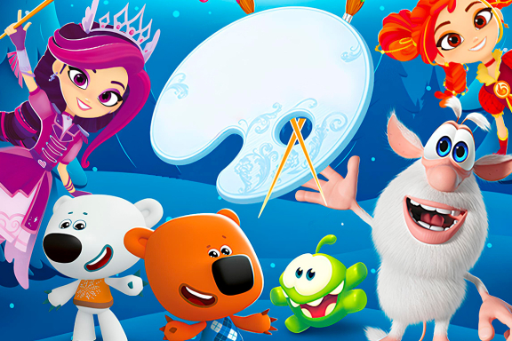 ЁЛКА ТЕЛЕКАНАЛА МУЛЬТ. ЖИВЫЕ КРАСКИ