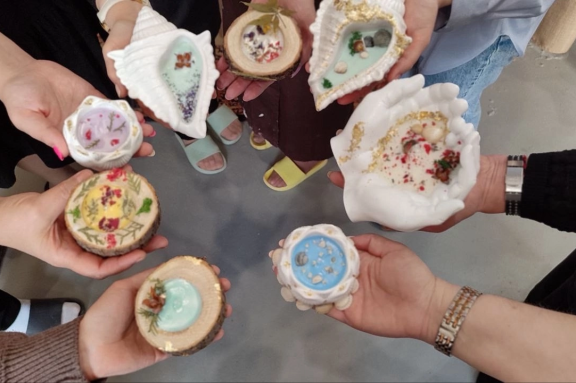 Создание свечей- формовые, в кокосовые скорлупки и другие формы- арома свечеварение