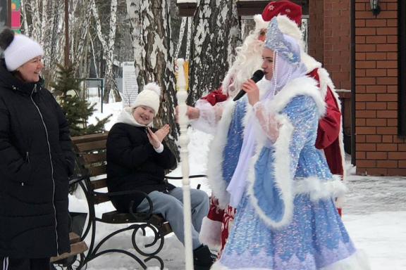 Снежная сказка для малышей до 6 лет 