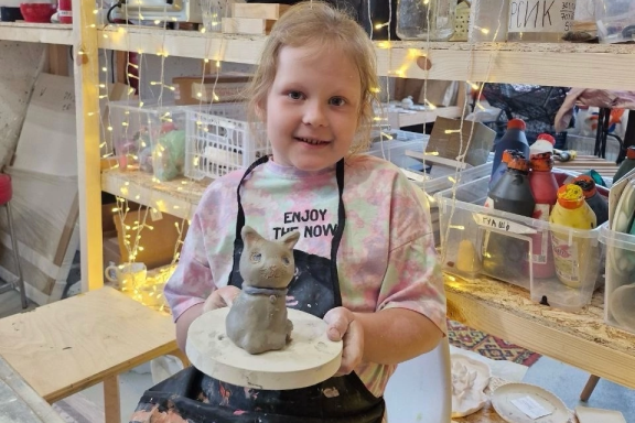 Лепка керамики из глины-мастер-класс для детей