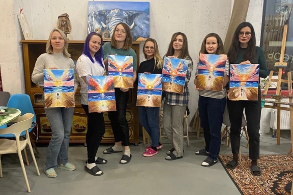 Живопись на свободную тему