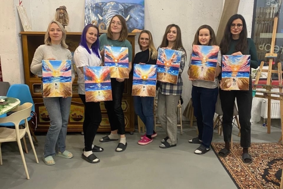 Мастер-класс по живописи