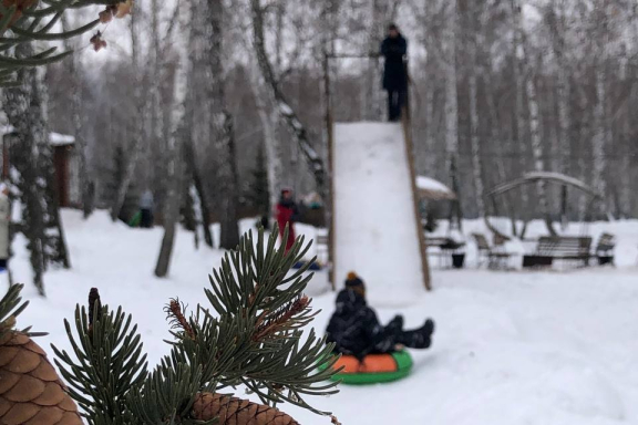 Снежная сказка для малышей до 6 лет 