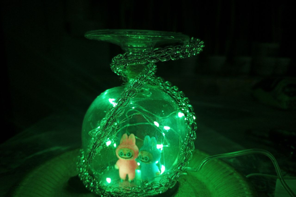 Мастер- класс по созданию креативного подсвечника- ночника