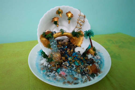 Новинка: Создание арт-объекта(композиции) "Пещера сокровищ"