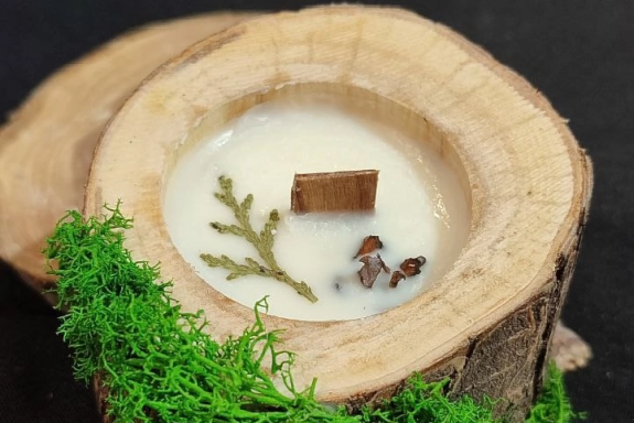 Создание свечей- формовые, в кокосовые скорлупки и другие формы- арома свечеварение