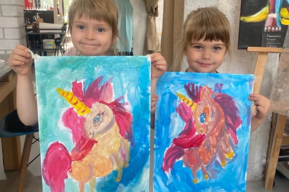 ИЗО/ Живопись / аппликация - творческие мастер-классы для детей 3-6 лет