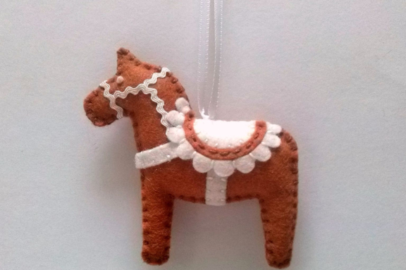 Мастер-класс "Новогодний талисман-лошадка"