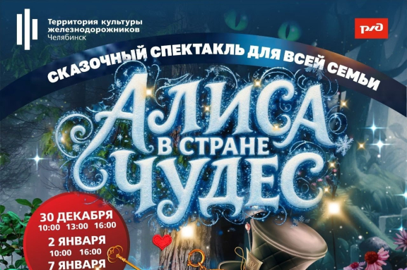 Сказочный спектакль для всей семьи "Алиса в стране чудес"