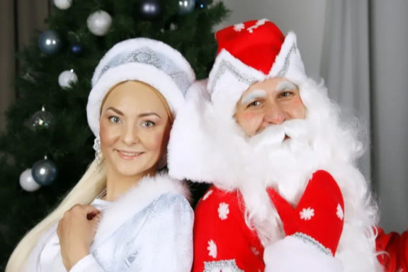 Приключение Снегурочки и Деда Мороза