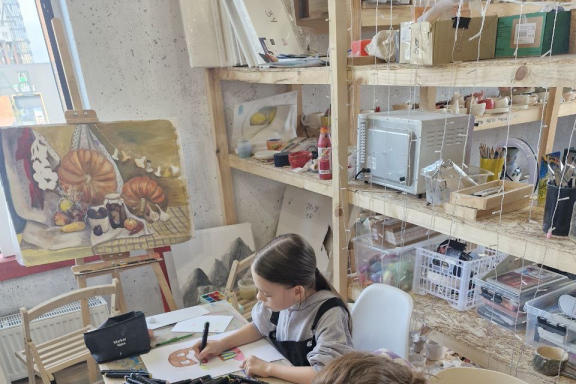 Живопись/ рисунок /скетчинг для детей 