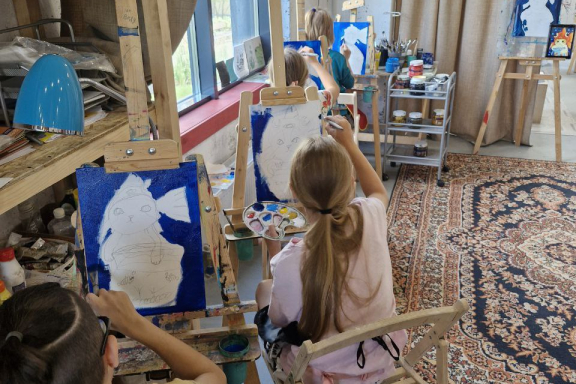 Живопись/ рисунок /скетчинг для детей 